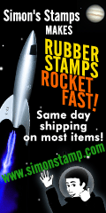 Rubber Stamps Rocket Fast